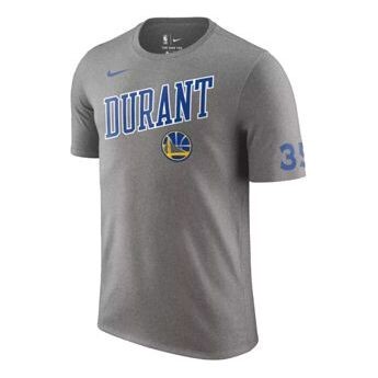

Футболка 18-19 series dri-fit golden state warriors durant training short sleeve gray Nike, серый