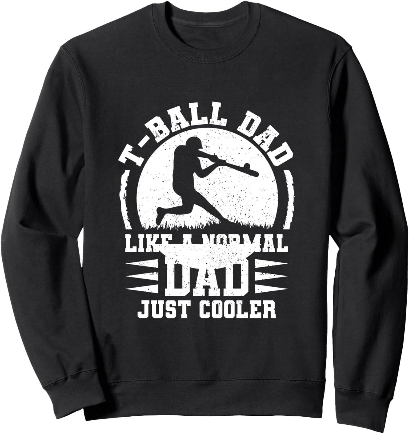 

Папа-тиболист, как обычный папа, только круче - Толстовка для папы-тиболиста Tee-Ball Player Daddy Tee-Ball Player, черный