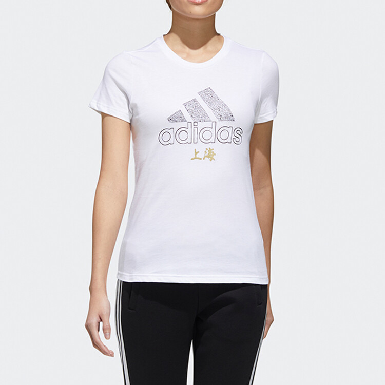 Футболка с кобрендинговой серией X Transformers, женская, белая Adidas — фото 3