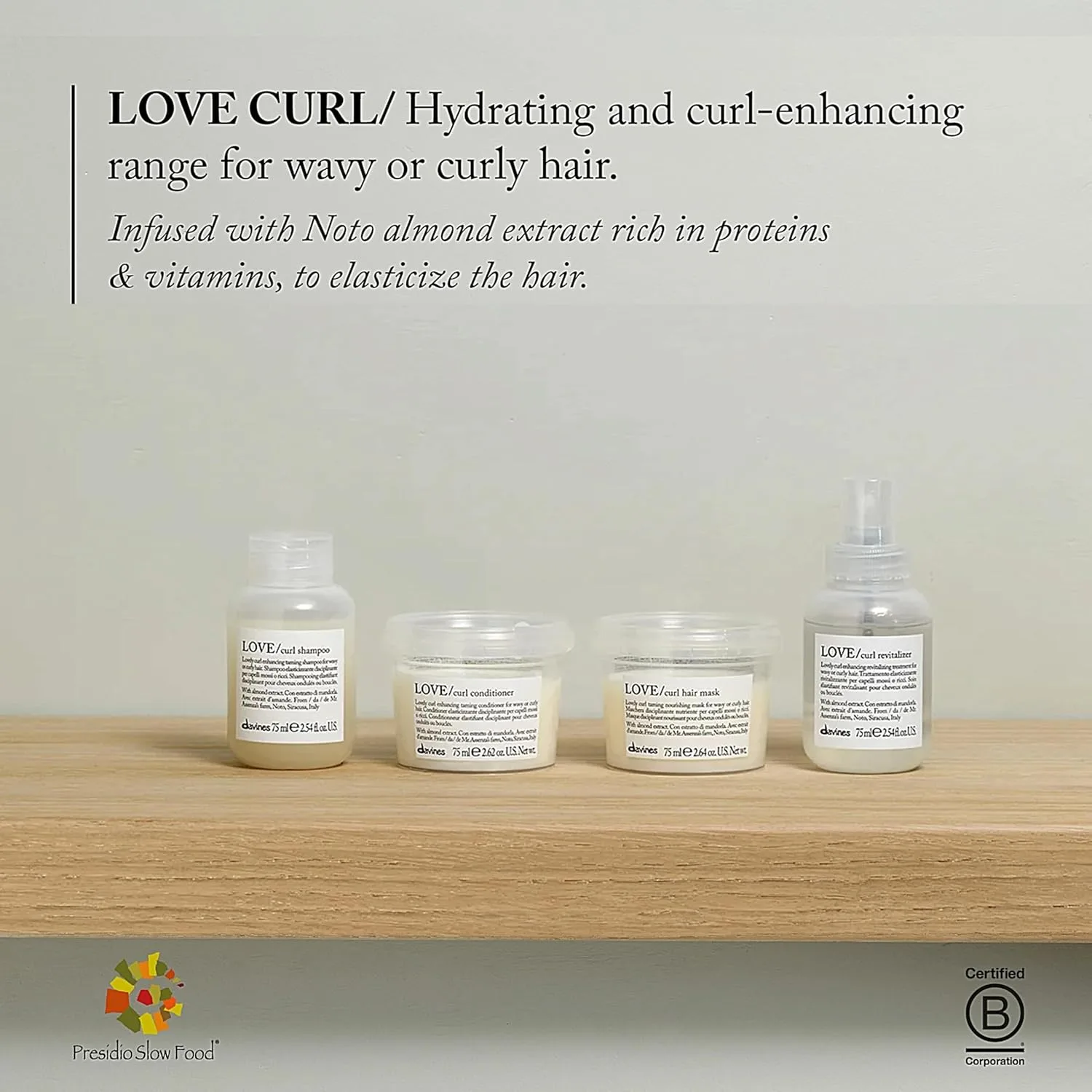 Кондиционер для кудрявых волос Davines LOVE Curl Conditioner: улучшает состояние и контролирует кудрявые и волнистые волосы, придает им невесомый объем и мягкость. 77, 5 мл (.) — фото 4