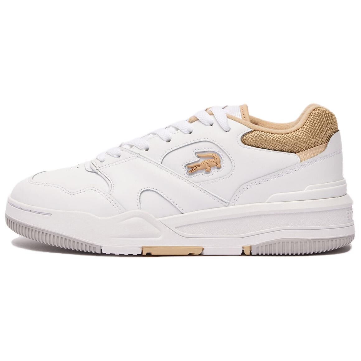 

Кроссовки LACOSTE Skateboarding Shoes Women's Low-top White, белый
