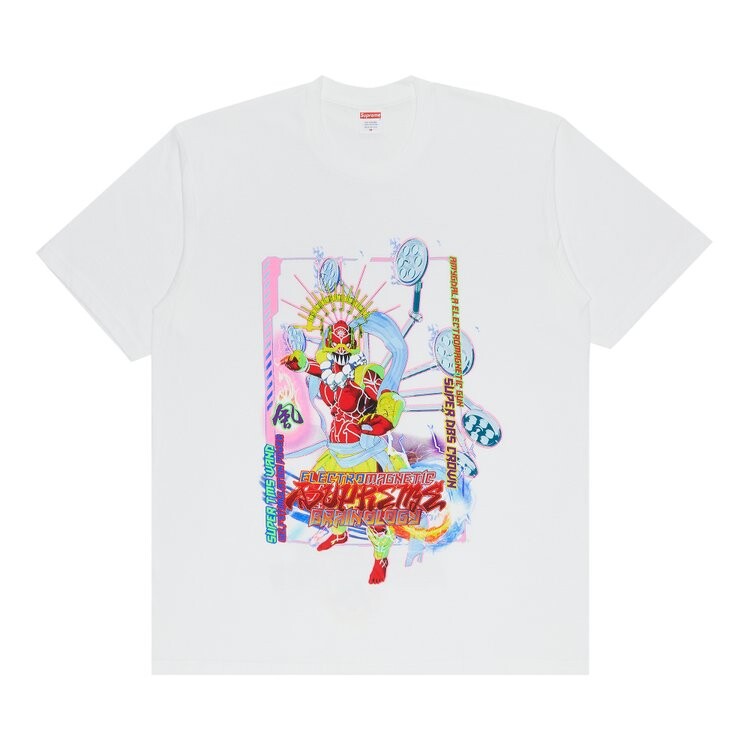 

Футболка Supreme Electromagnetic Tee, белый