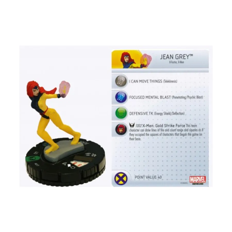 

Джин Грей #017 (U), Marvel HeroClix - Wolverine and the X-Men - Singles