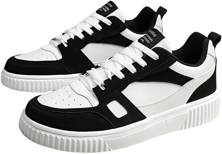 

Мужские модные удобные кроссовки с противоскользящей подошвой и шнуровкой, с рисунком «личи», подходят для активного отдыха мужчин Clolinde, черный