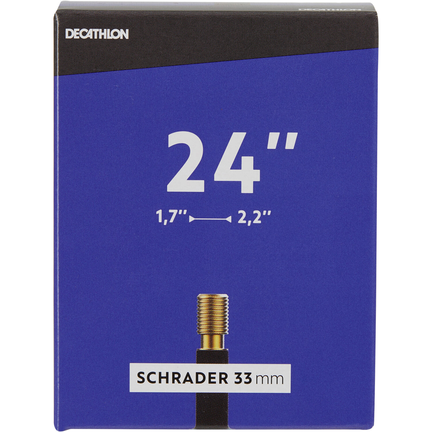 

Велосипедная камера 24x1,7-2,2 - Schrader Decathlon