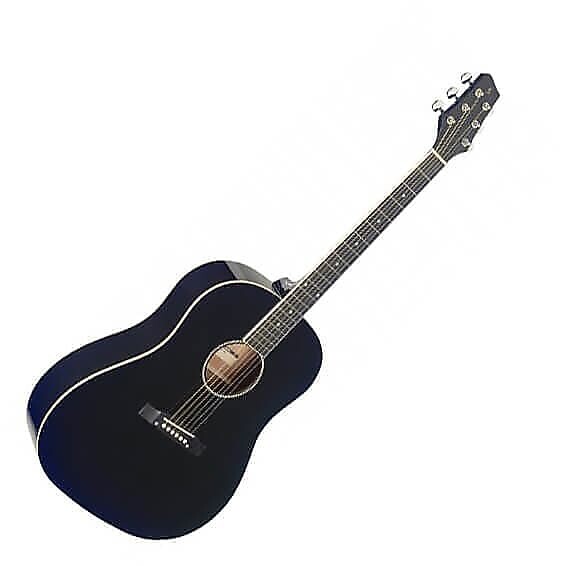

Акустическая гитара Stagg SA35 DS-BK Dreadnought Basswood Top Slope Shoulder Catalpa Neck 6-String Acoustic Guitar