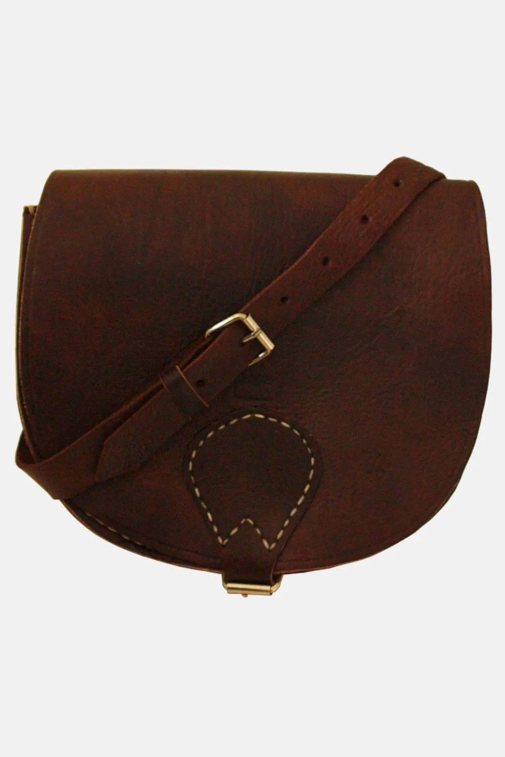 

Большая кожаная седельная сумка 'The Temara' Berber Leather, коричневый