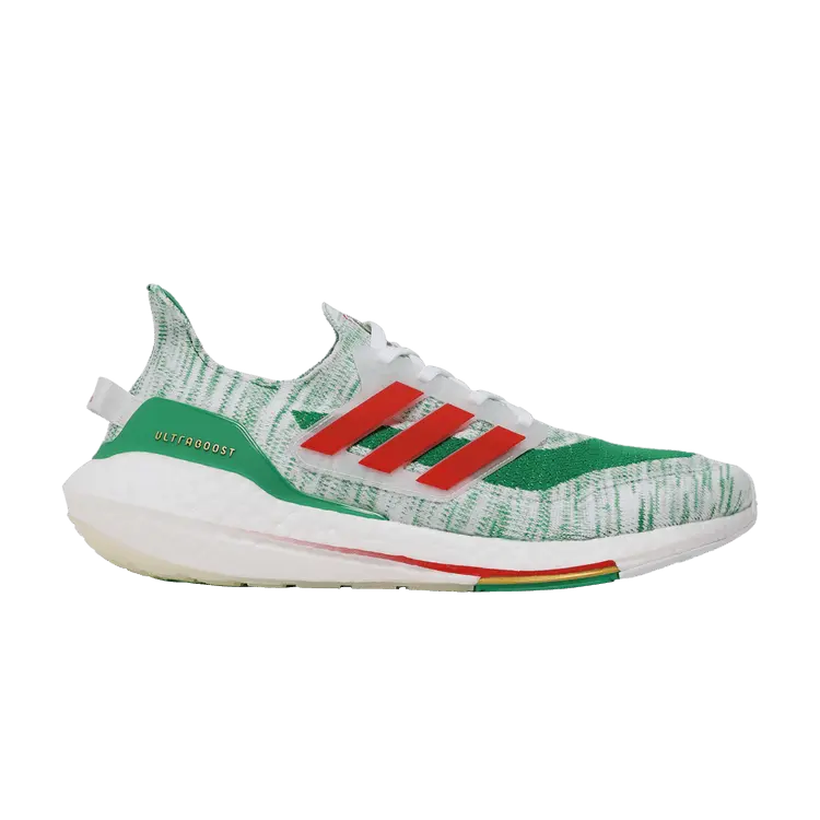

Кроссовки adidas UltraBoost 21 'White Green', белый