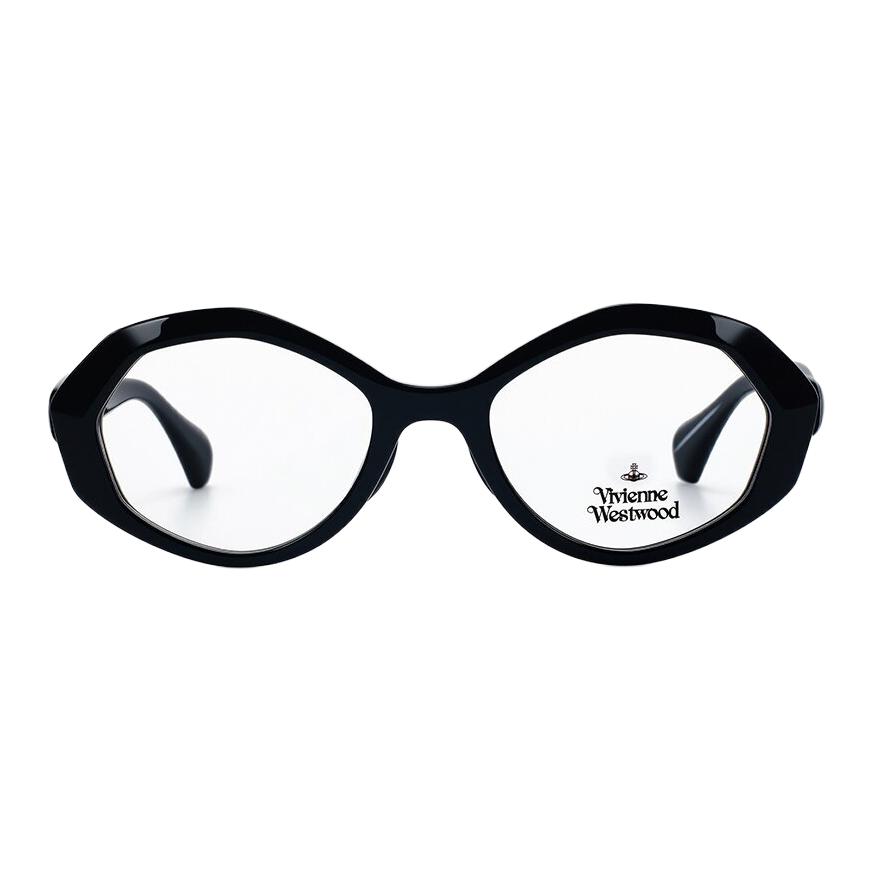 

Vivienne Westwood Неправильной формы оправы для очков Unisex Bright Black