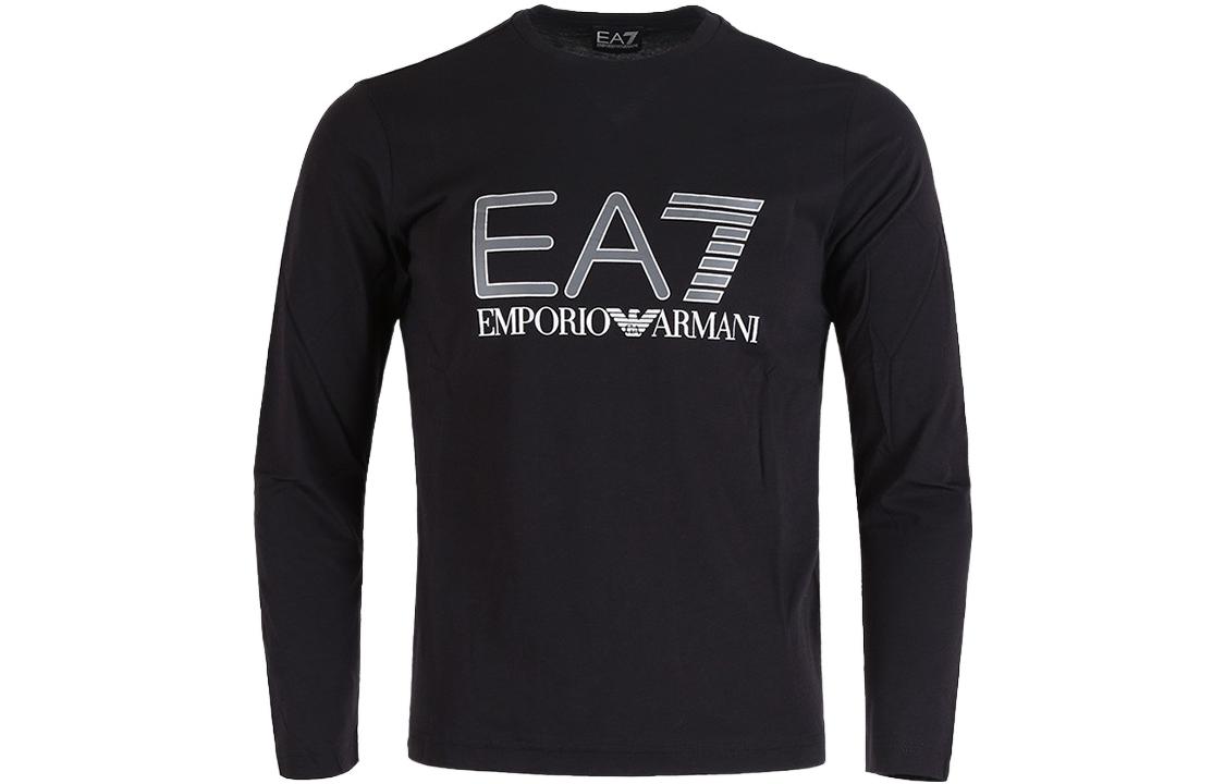 

Футболка мужская черная EA7 FW22 EMPORIO ARMANI