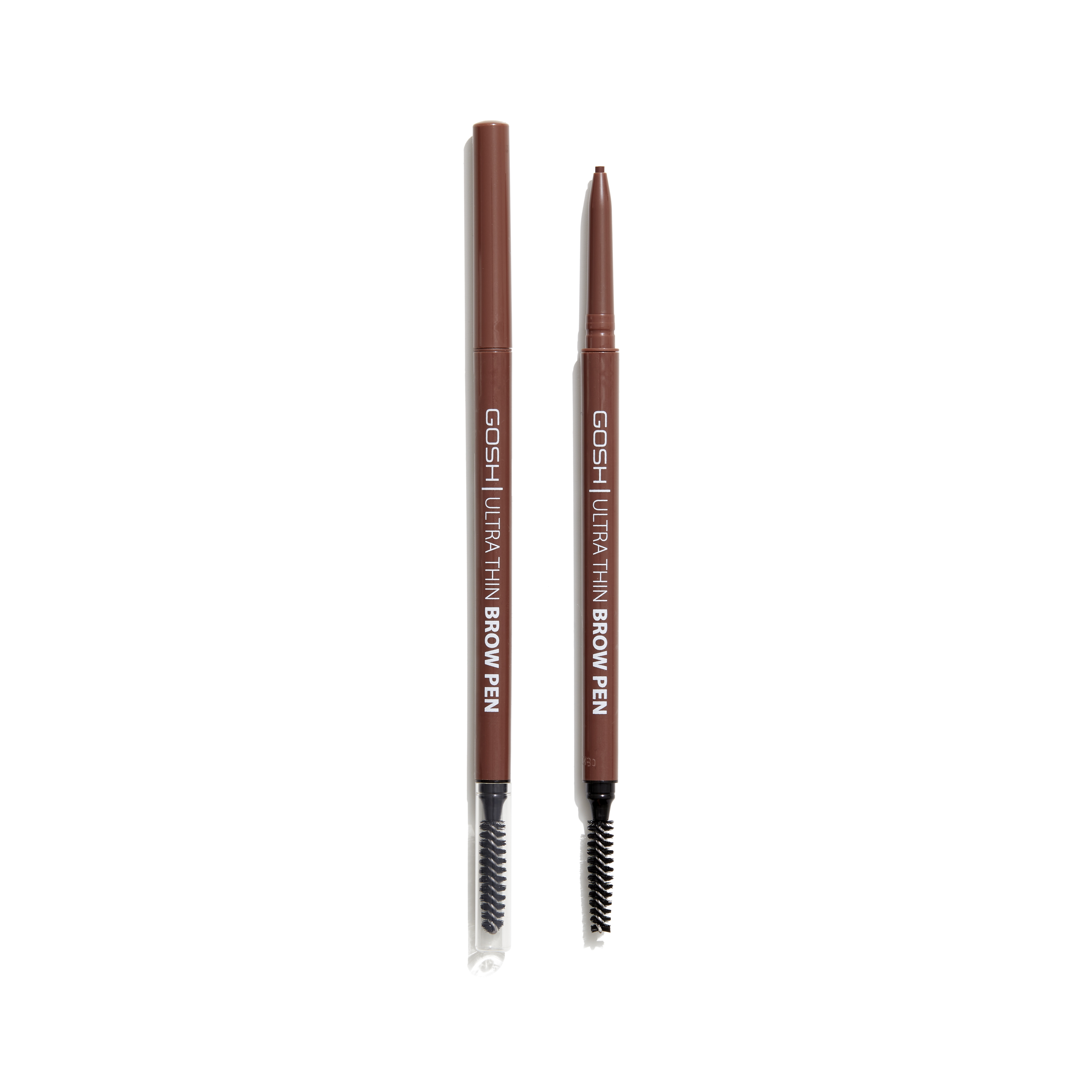 

Тонкий карандаш для бровей ultra thin brow pen Gosh, цвет nr. 001 brown, вес 0.09 гр.