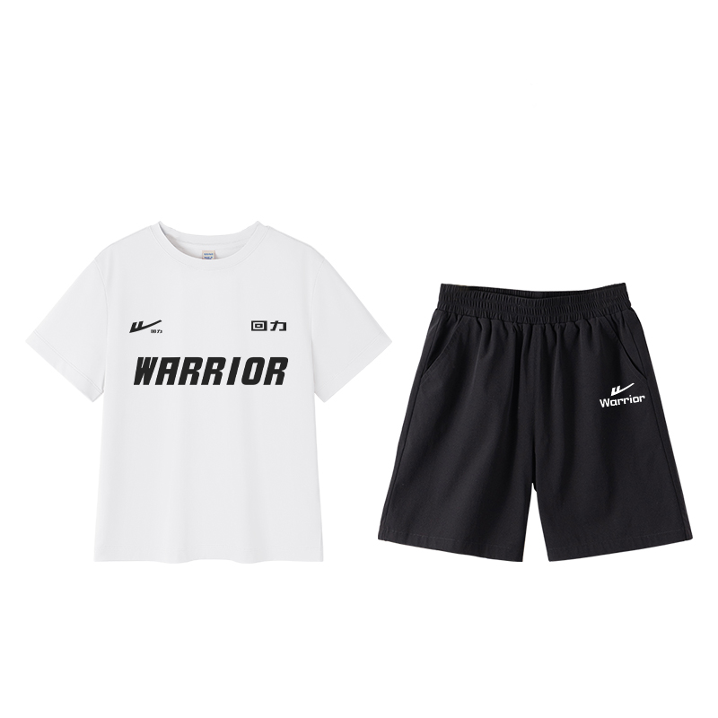 Детская повседневная спортивная одежда WARRIOR, water зеленый/h черный label-черный/h белый small label k — фото 4