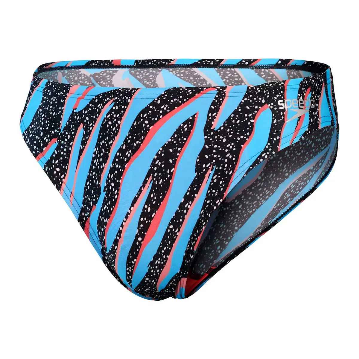 

Мужские плавки для плавания 5см Allover Digital Brief Speedo, черный