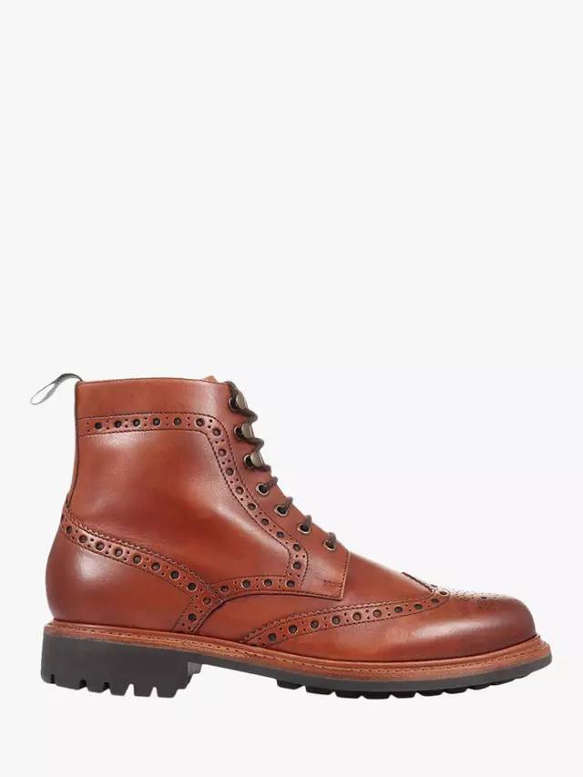 

Ботинки Jones Bootmaker Baker Street Leather Brogue Detailed, цвет british/tan