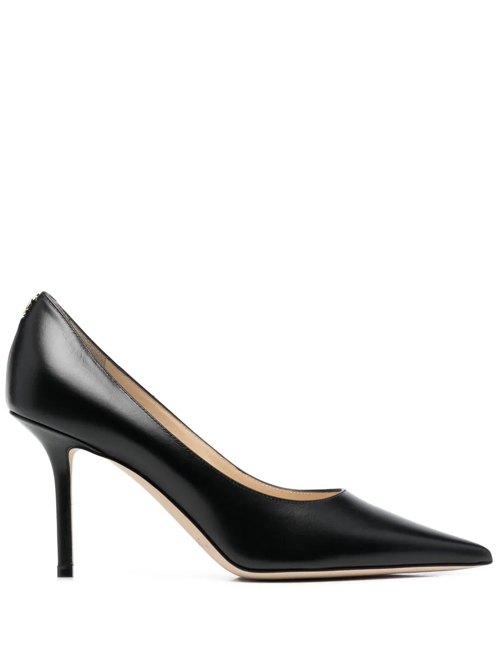Туфли-лодочки Love 85 с заостренным носком JIMMY CHOO, черный
