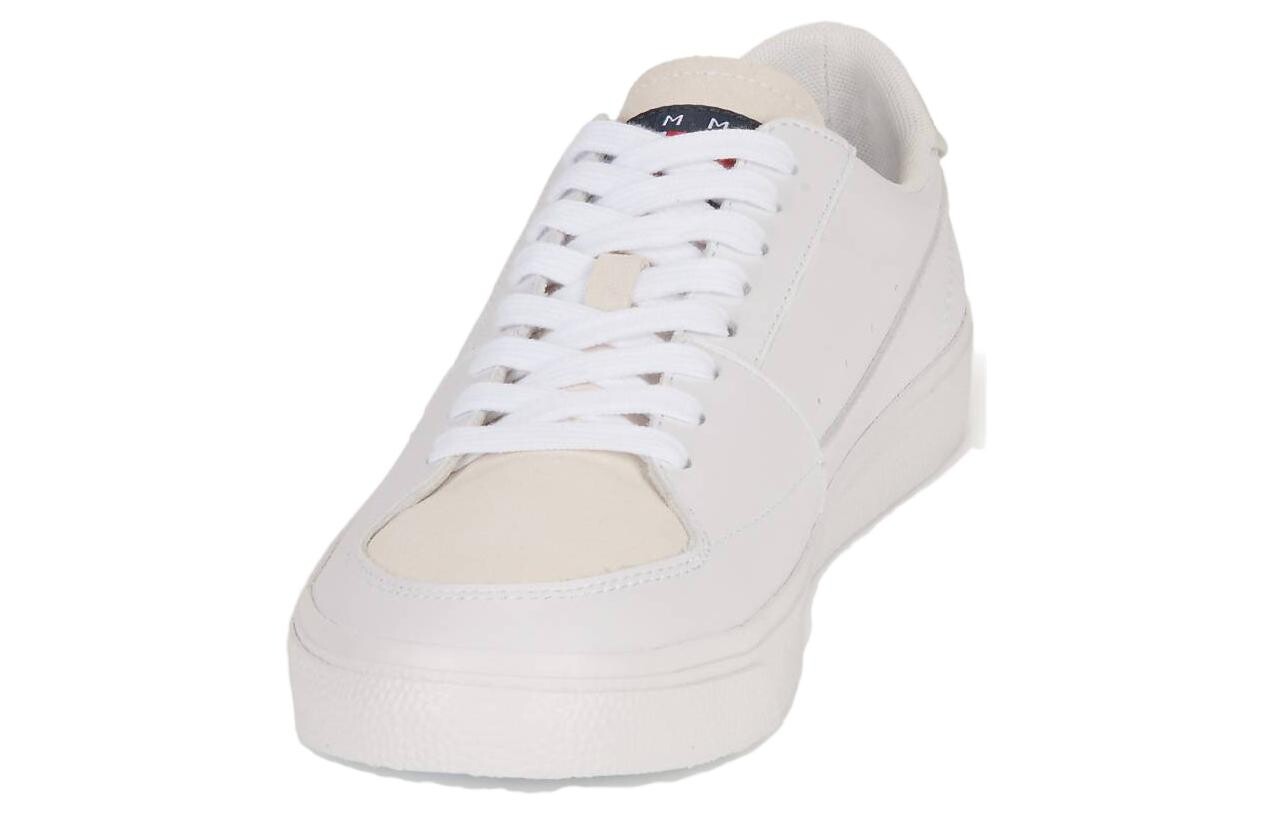 Кроссовки Tommy Hilfiger Skateboarding Shoes Men Low-top White, белый — фото 4