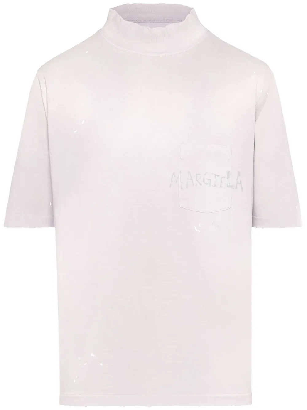 

Футболка Handwritten MAISON MARGIELA, фиолетовый