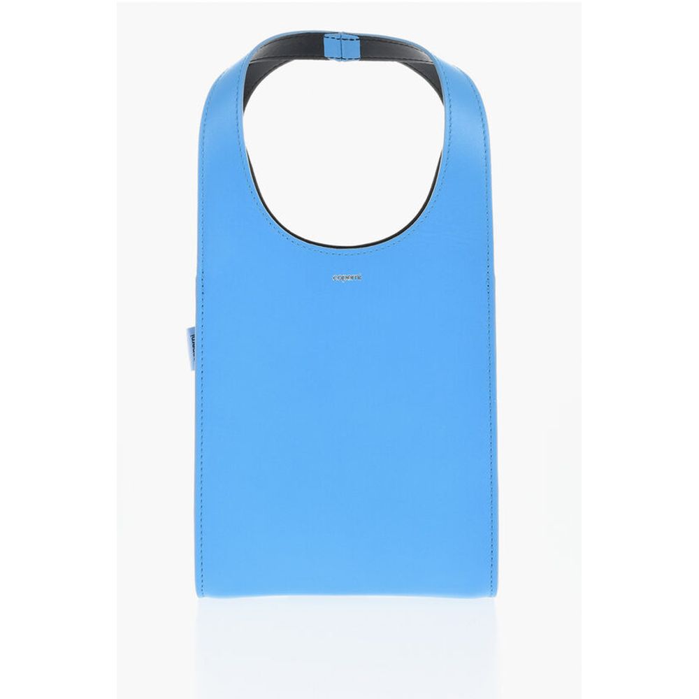 

Сумка-тоут из светло-голубой кожи Coperni, Light Blue