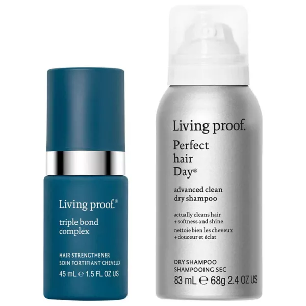 Triple Bond Complex + Mini Advanced Clean Набор для волос с сухим шампунем Living Proof