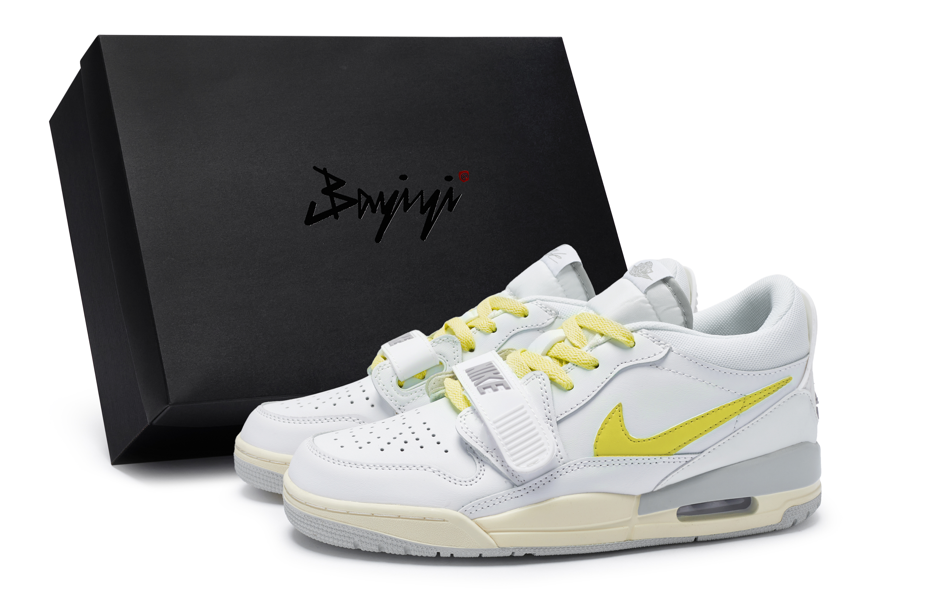 

Jordan Баскетбольные кроссовки Legacy 312 Vintage, низкие, мужские, желтые