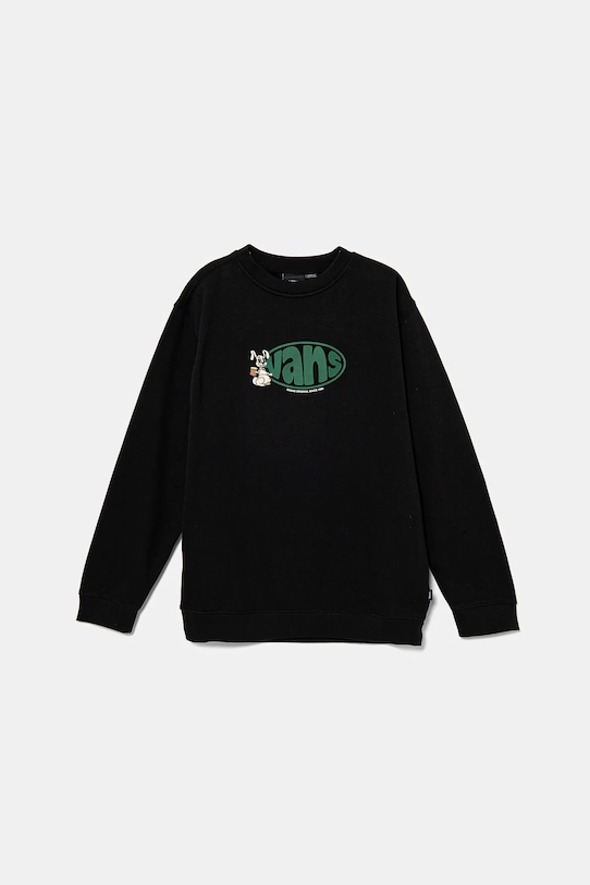 

Детская толстовка Hopper Loose Crew Vans, черный