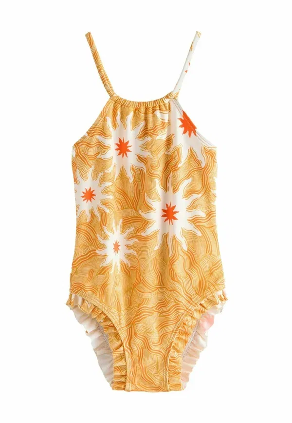 Купальник Never Fully Dressed, Regular fit, жёлтое солнце