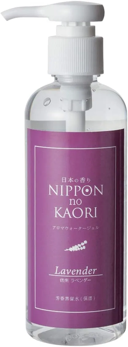 Гель ароматический водный с лавандой Shinshu Lavender, 200 мл, Nihon no Iimono Good Things From Japan