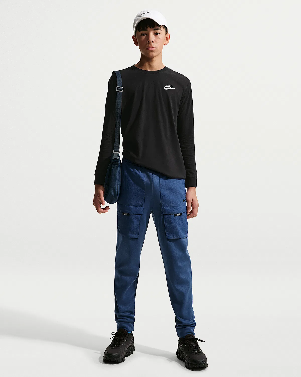 Детские штаны Nike Sportswear City Utility, Mystic Navy/Mystic Navy/Black
