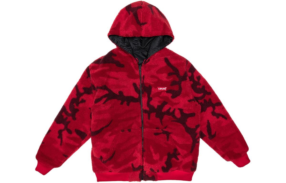 

Мужская бархатная куртка Levi's levi’s, цвет Black/Red