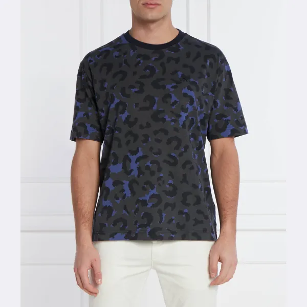 

Футболка свободного кроя te_leopard Boss, черный