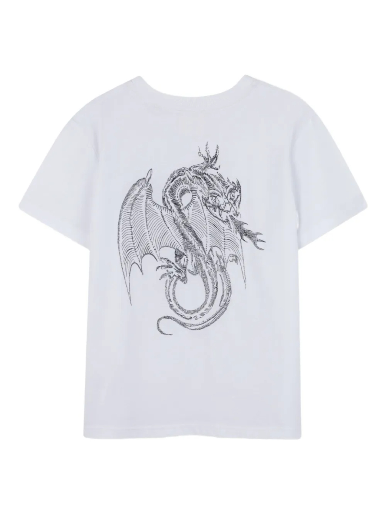 Givenchy Kids футболка из органического хлопка с принтом, белый — фото 2