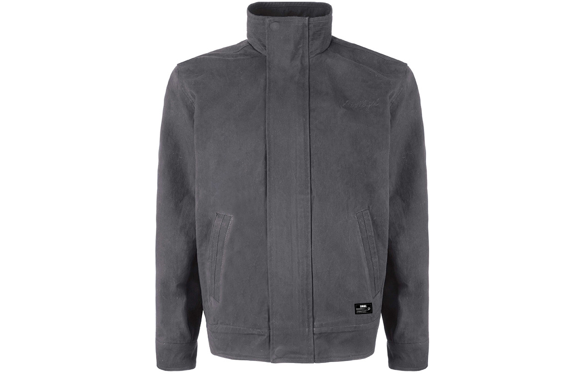 

Куртка Unisex Stand Collar Moderate Workwear ZIAREL, серый[removable logo]