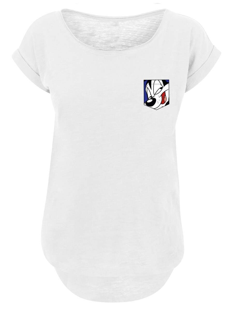 

Футболка F4NT4STIC Looney Tunes Pepe Le Pew Face, Off white