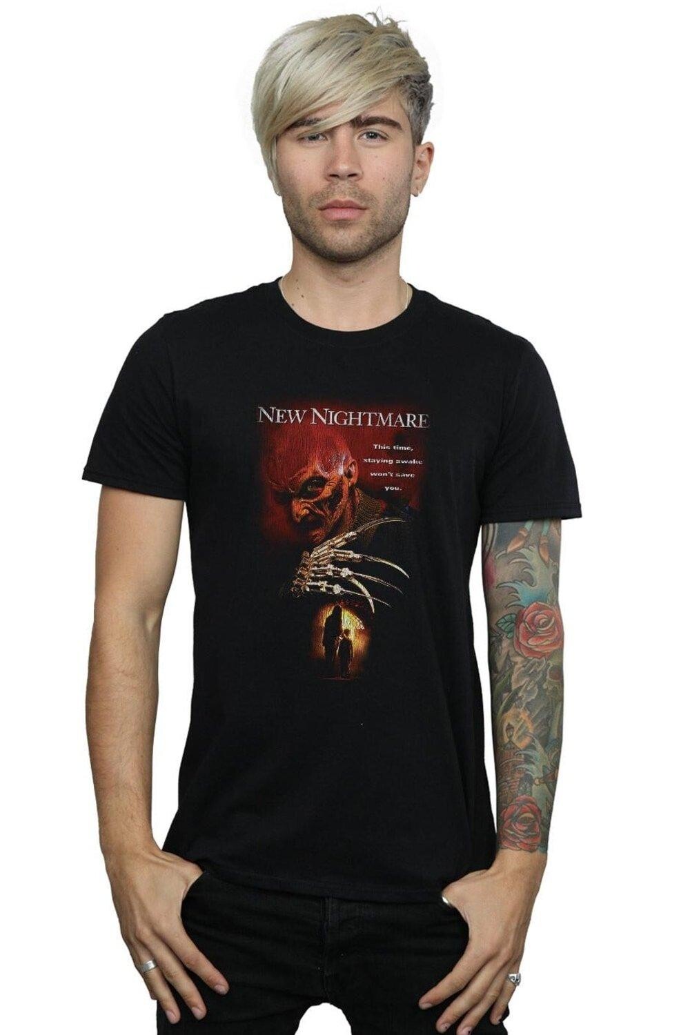 

Новая футболка кошмара A Nightmare On Elm Street, черный