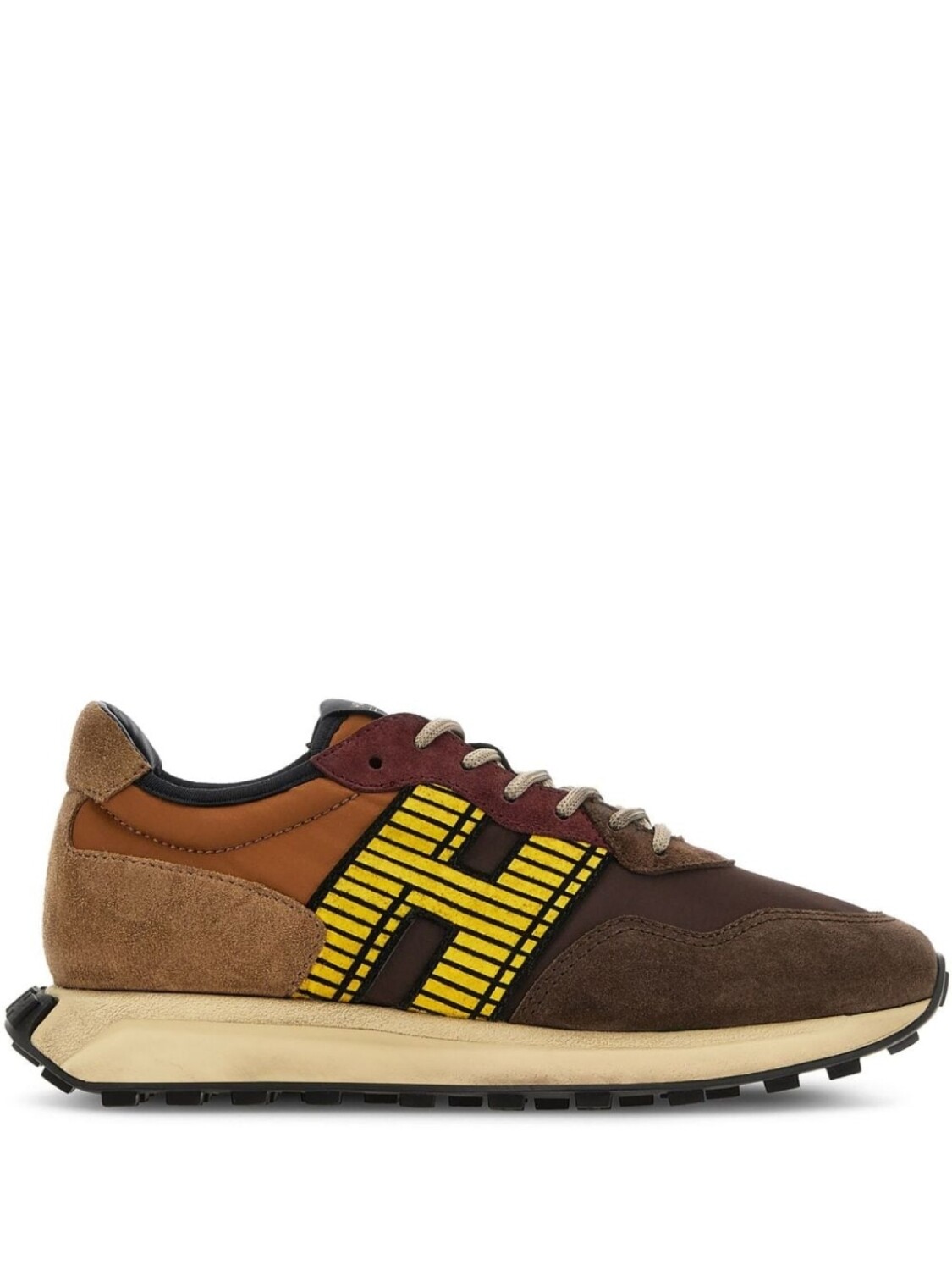 

Кроссовки Hogan H601, бежевый/мультиколор, Коричневый, Кроссовки Hogan H601, бежевый/мультиколор