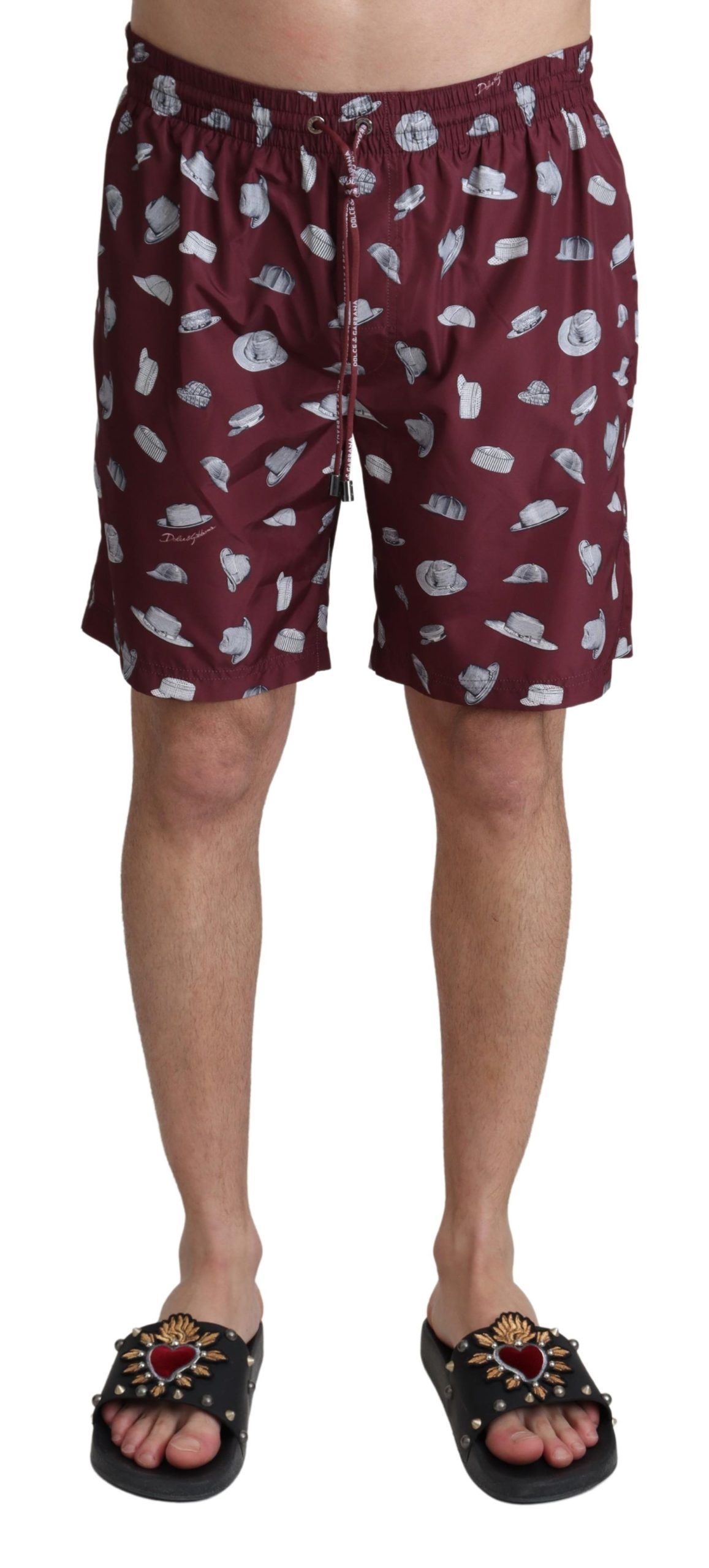 

Элегантные пляжные плавки Maroon Dolce & Gabbana, цвет Marrone