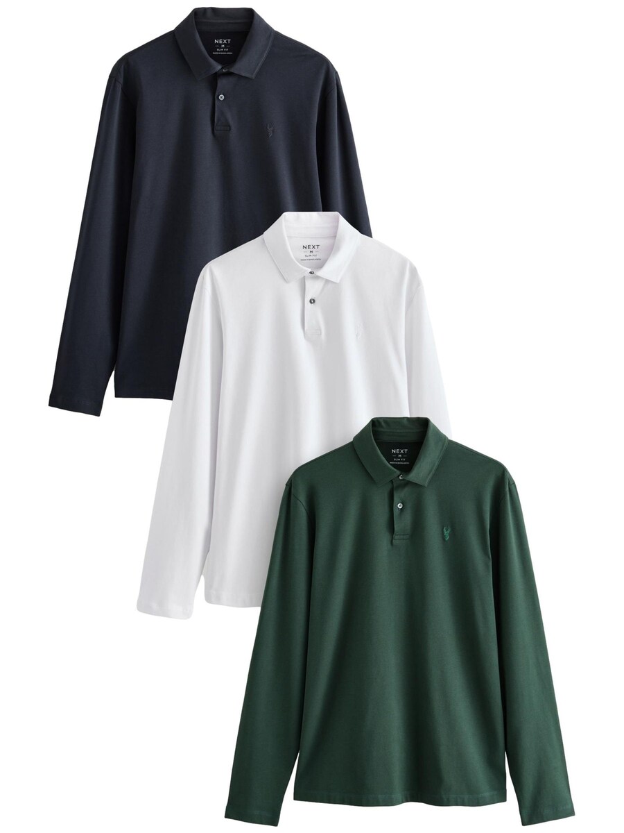 

Рубашка Next, цвет marine blue/Fir/White