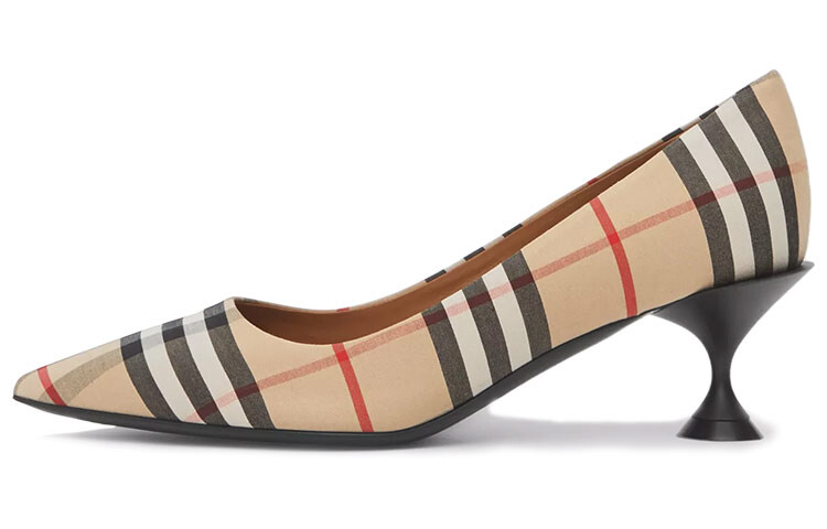 

Винтажные женские туфли на высоком каблуке Burberry