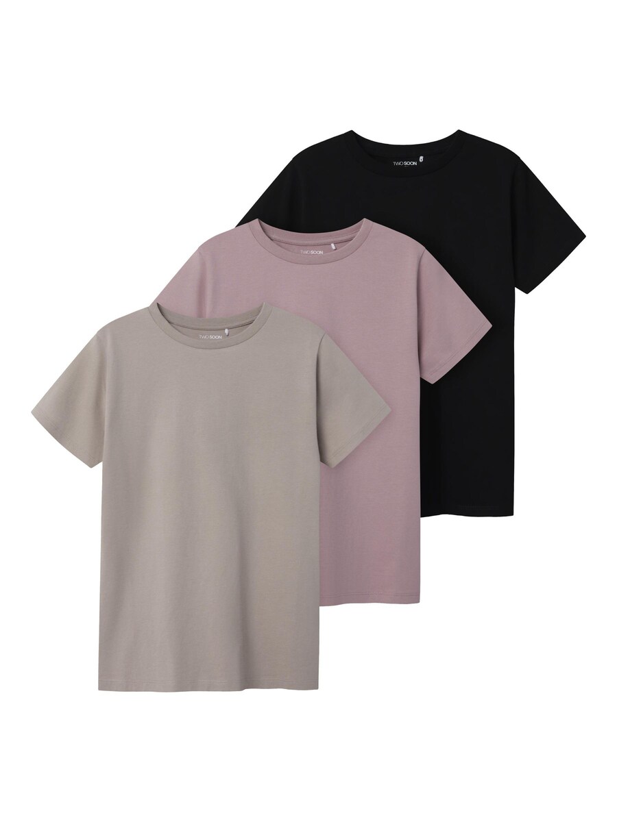 

Футболка TWO SOON Shirt, цвет grey/purple/black