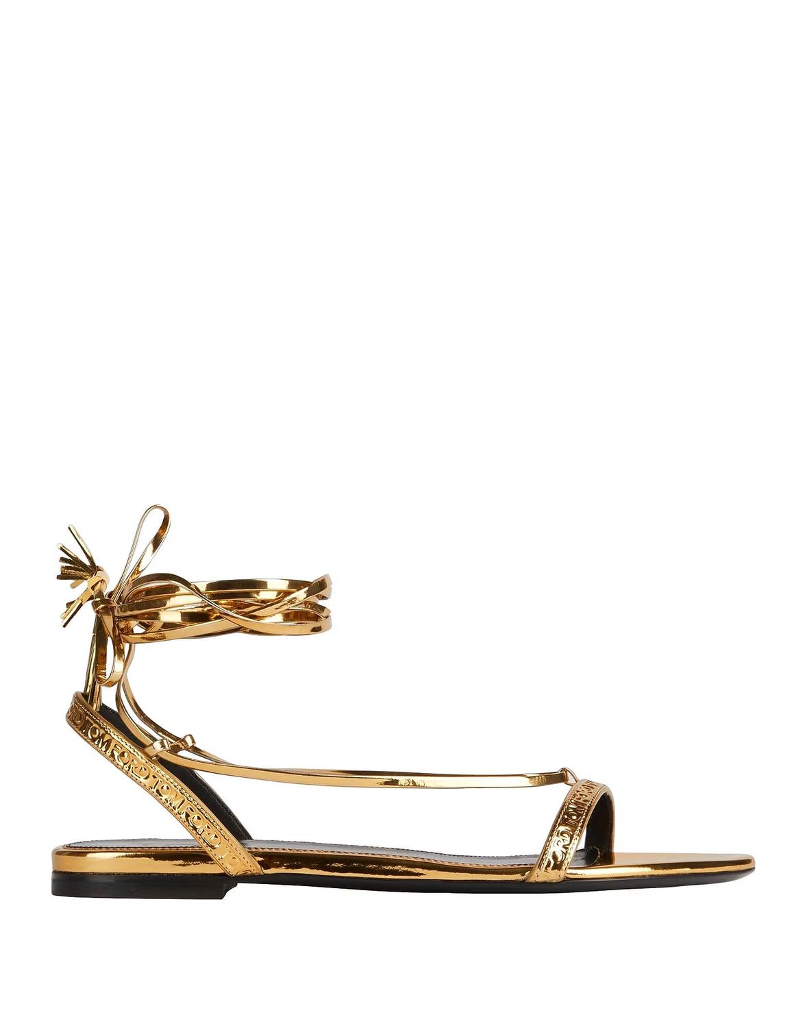 Сандалии Tom Ford, золотой
