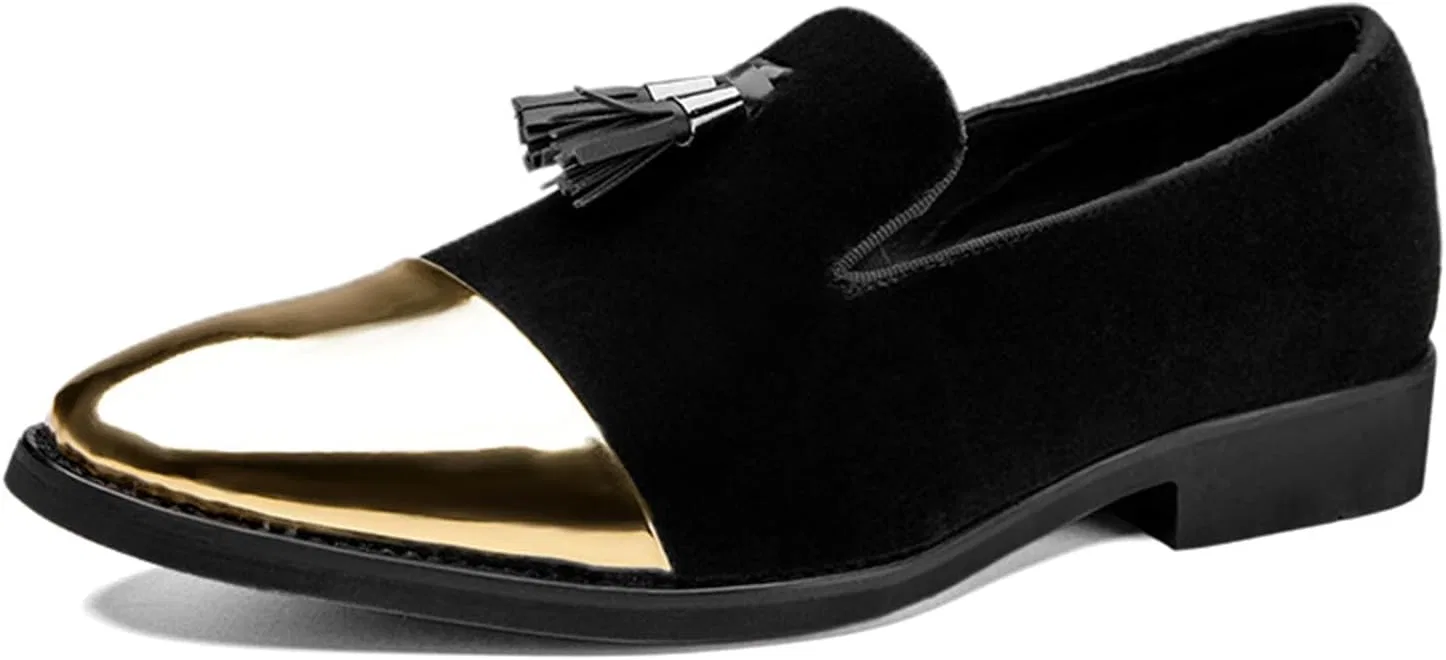 Лоферы вельветовые мужские, Black JSDWNDO