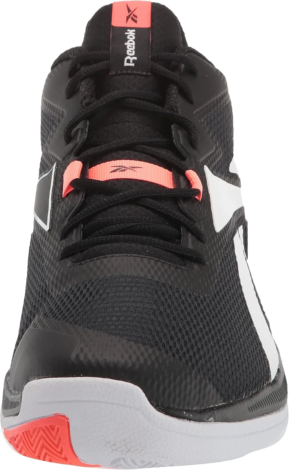 Мужские кроссовки Reebok Vision Mid Trainers, белый/черный/оранжевый — фото 2