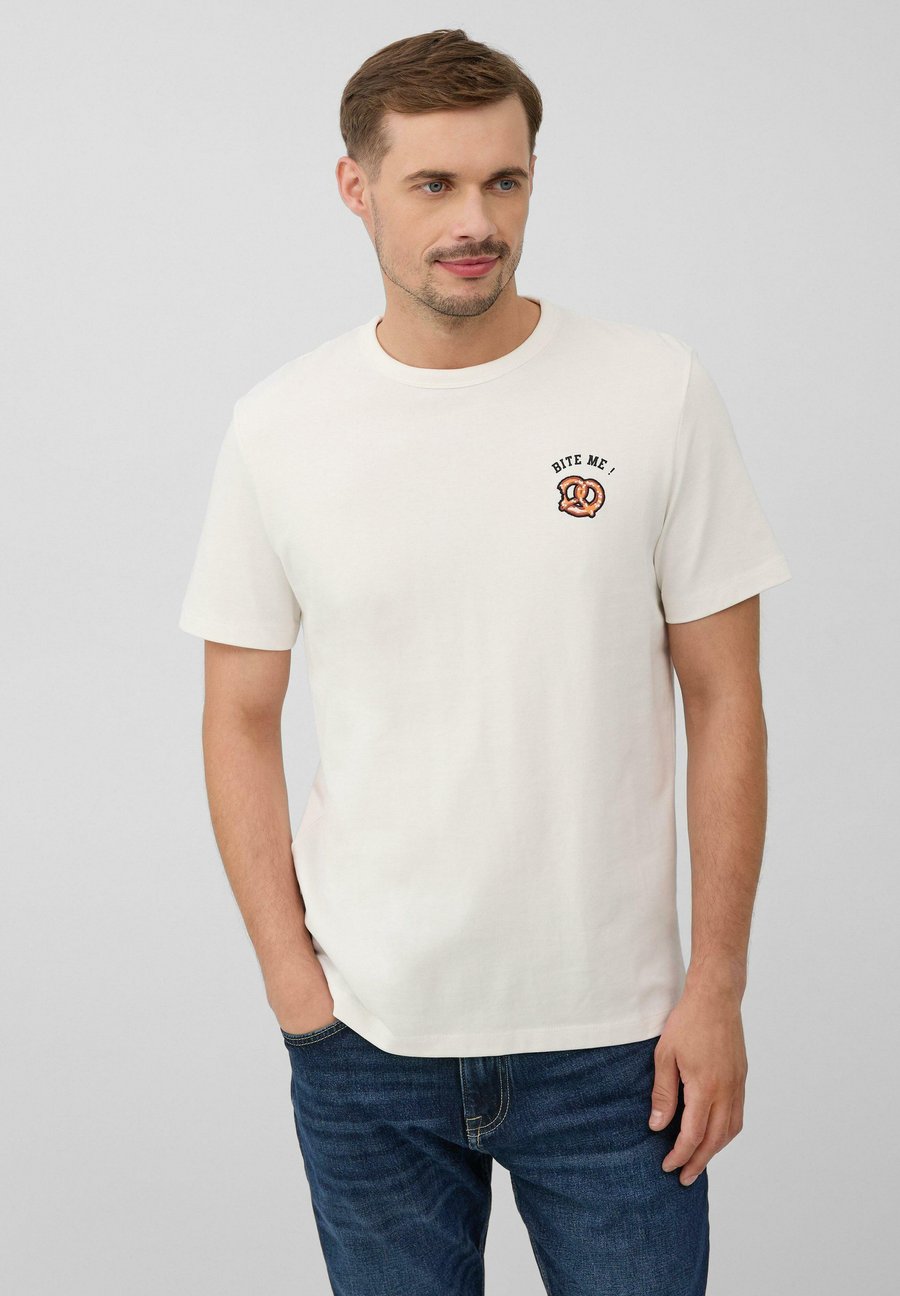 

Футболка s.Oliver Print T-shirt, Weiß/White, Белый, Футболка s.Oliver Print T-shirt, Weiß/White