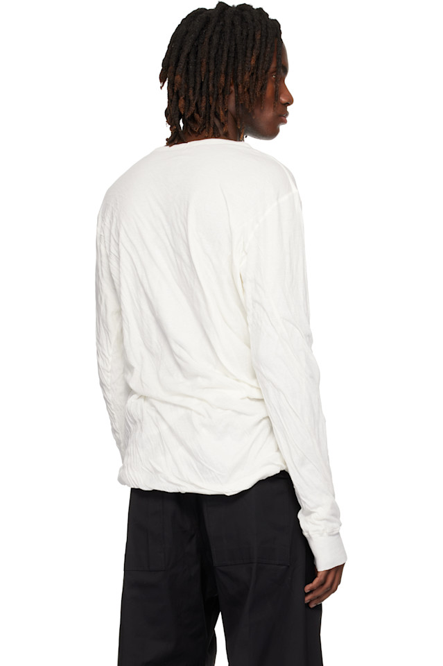 Rick Owens Футболка Off-White Temple Jumbo Double LS — фото 3