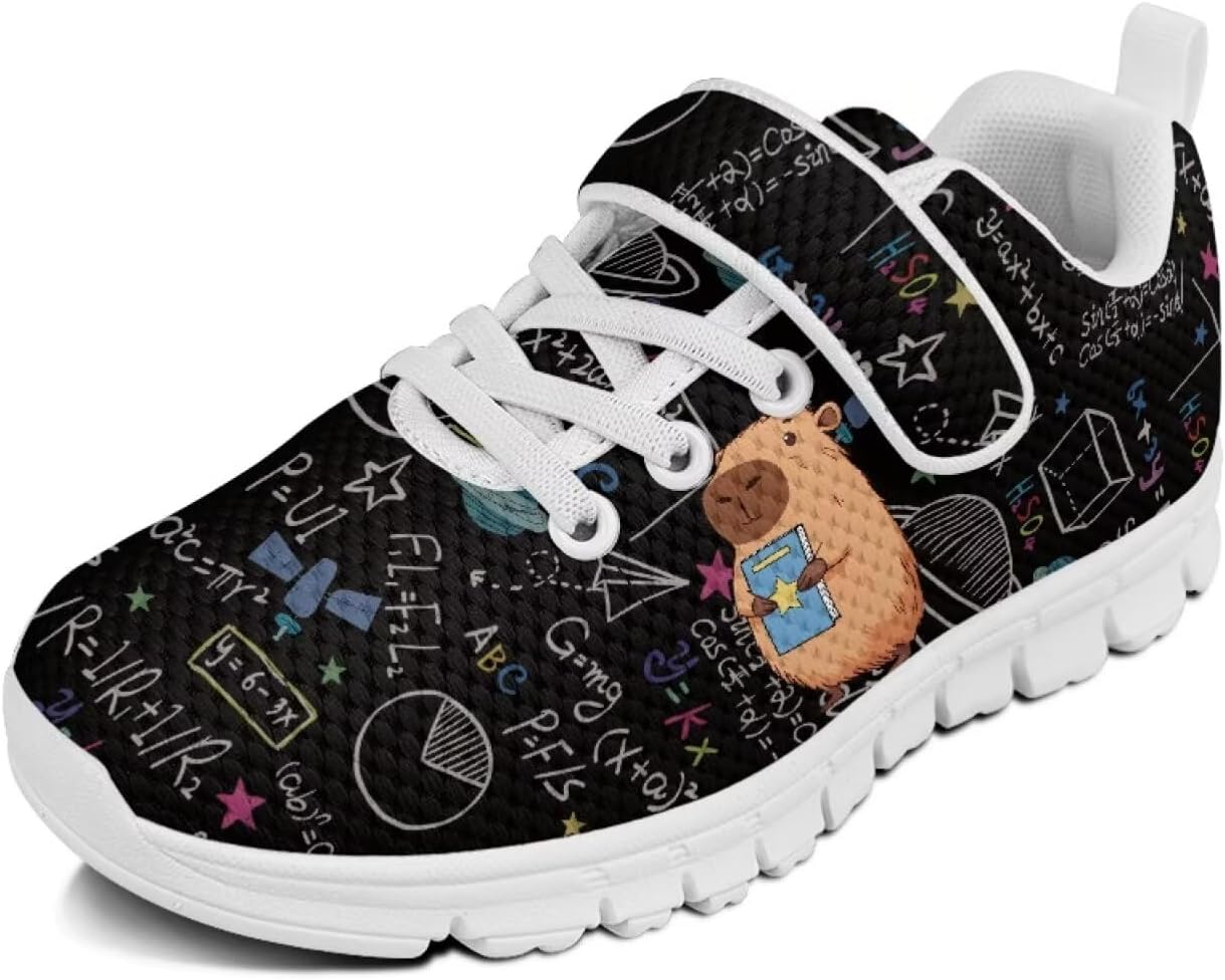 

Беговые кроссовки для мальчиков и девочек, слипоны, теннисные кроссовки для детей Cugasmaru, Study Capybara Book