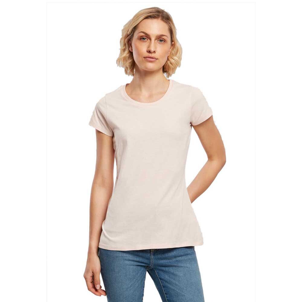 

Футболка Build Your Brand Basic Short Sleeve Round Neck, розовый