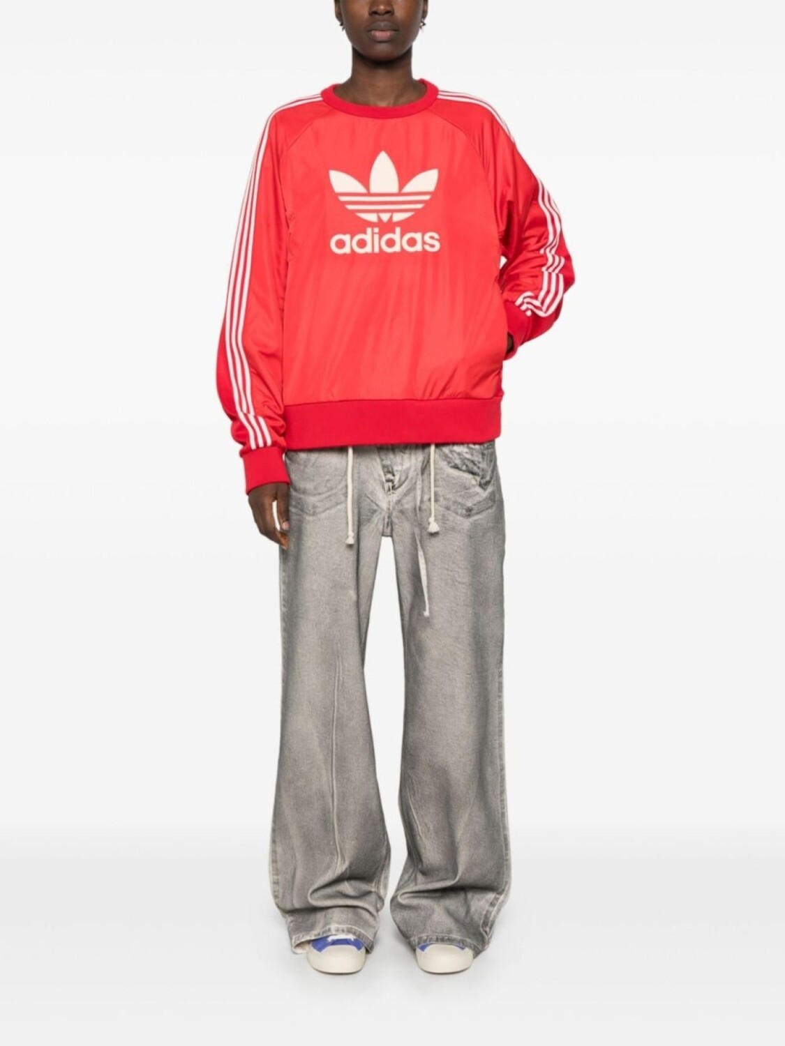 Adidas толстовка с логотипом из коллаборации с Wales Bonner, красный — фото 2