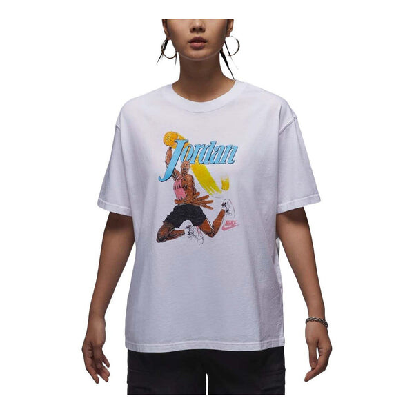 

Футболка graphic t-shirt asia sizing 'white' Air Jordan, белый