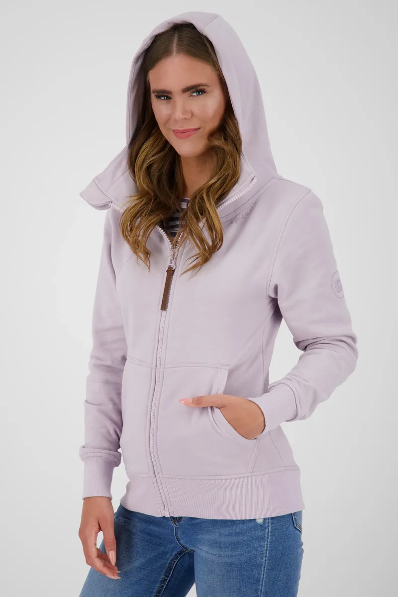 

Толстовка с капюшоном Alife & Kickin "YasminaAK A Sweatjacket Women", цвет Bluebell Melange