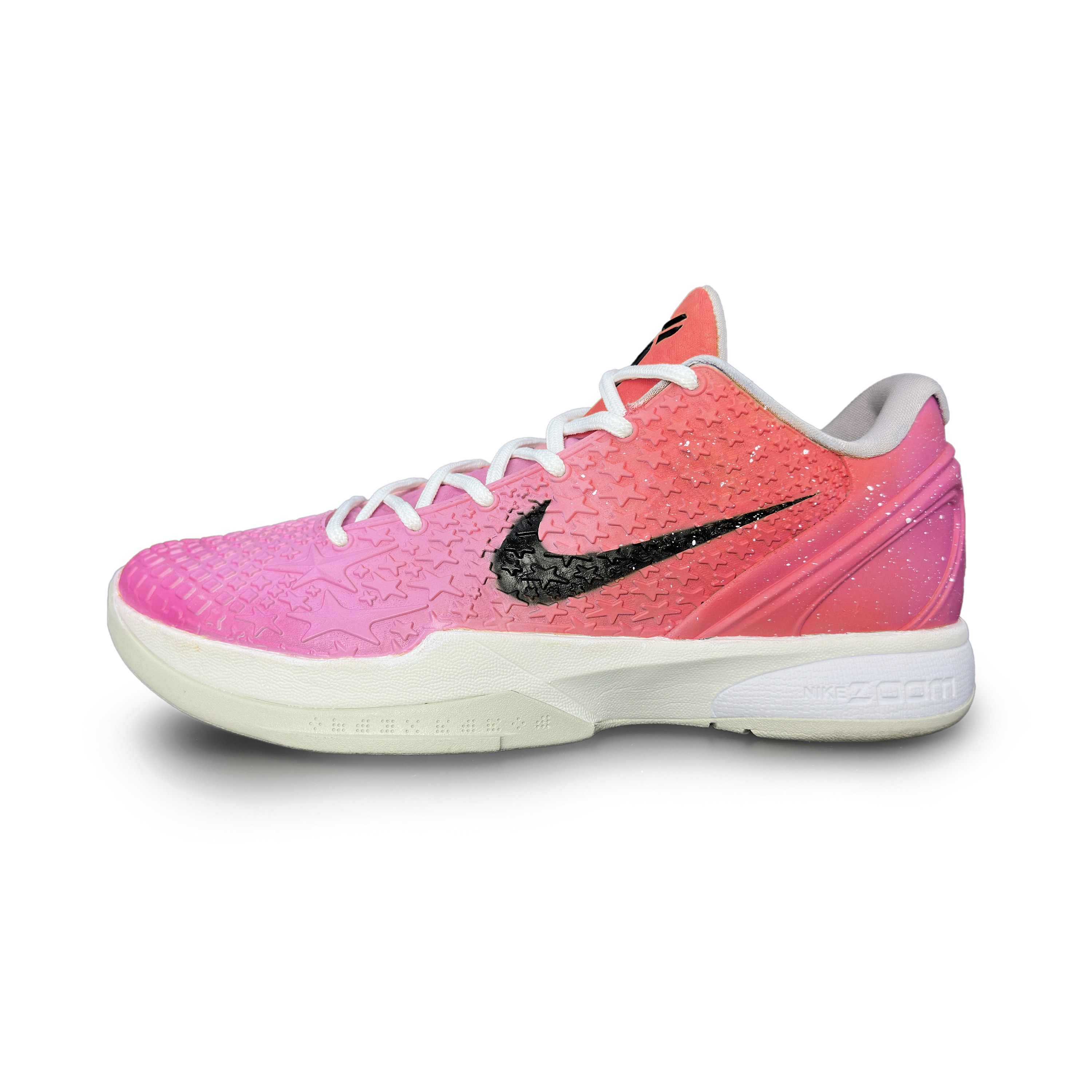 

Nike Баскетбольные кроссовки Zoom Kobe 6 с амортизацией и противоскользящим покрытием, низкие, мужские, розовые